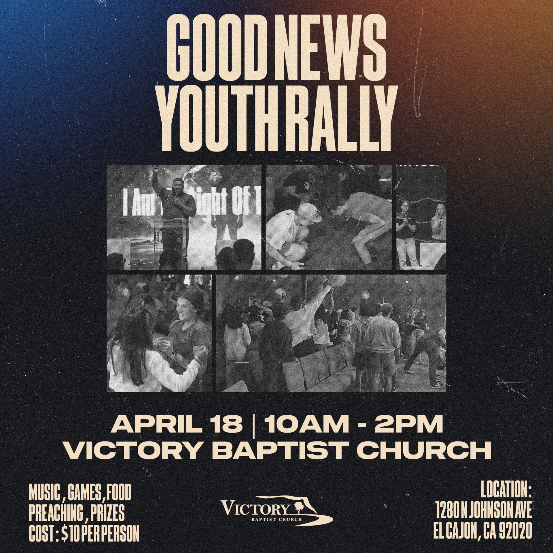 Youth Rally Welcome Youth Rally | Victory Baptist Church